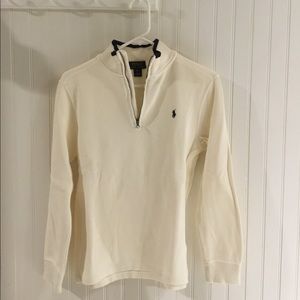 Ralph Lauren Boys' half zip sweater